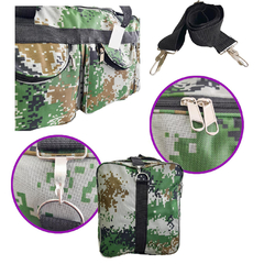 Bolso de Viaje Grande, estampado, con bolsillos Económico 12984 - Compranet