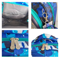 Mochila escolar Espalda 14´´, Frente 3D 12879 - comprar online