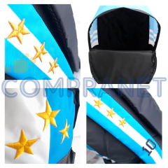 Mochila Escolar 17 pulgadas, de Espalda, Argentina Campeón 13033 - Compranet