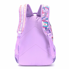 Imagen de Mochila escolar Skora Unicornio 18´´, Espalda, Primaria 13676