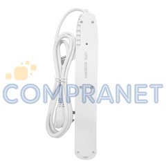 Prolongador, Alargue, zapatilla con 5 tomas, 220V 13178 - Compranet