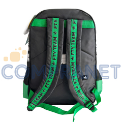 Mochila Footy 18 pulgadas, Espalda Champion, Luz Led, original Footy, Fútbol 12929