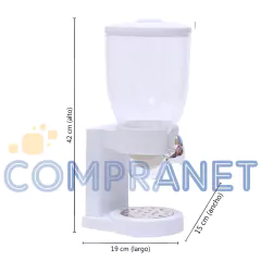 Dispenser de cereal simple 42cm, alimentos secos, 11700 - comprar online
