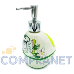 Dispenser de detergente/Jabón con porta-esponja, incluye esponja, Mariposas 11919 - comprar online