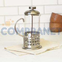 Cafetera con embolo, Prensa francesa, de vidrio 11386 - tienda online
