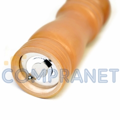 Molinillo Pimentero de madera 25 cm, muela Cerámica, 11827 - Compranet
