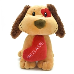 Perro c/Corazon y Sonido 11'' 10344
