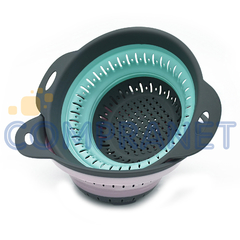 Escurridor colador de silicona plegable 24 cm 11397