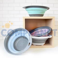 Escurridor colador de silicona plegable 31 cm 11394 - comprar online