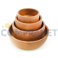 Cazuela Mini de Madera Algarrobo 11630 - Compranet