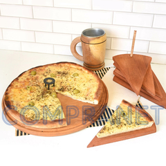 Pizzeras 35cm de Madera Algarrobo 11608 - Compranet