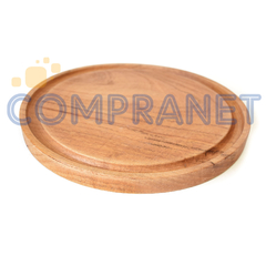 Platos 20cm de Madera Algarrobo 11592 en internet