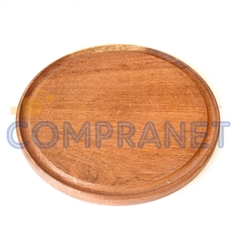 Platos 22cm de Madera Algarrobo 11593 - comprar online