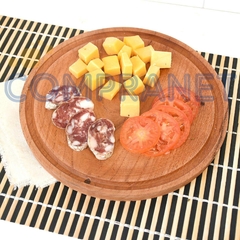 Platos 24cm de Madera Algarrobo 11594 - comprar online