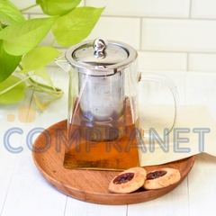 Tetera de Vidrio con infusor de acero inoxidable, 750ml, 12410 - comprar online