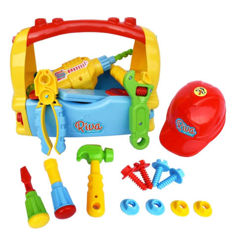 Caja de Herramientas en Bolsa con Casco 455 / 10007