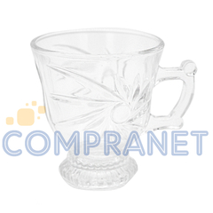 Jarro Taza Mug de vidrio x 6 unidades, Café Te infusiones, 155 ml, 11719 - Compranet