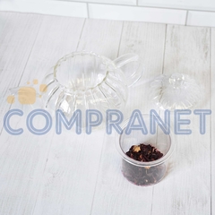 Tetera con infusor de vidrio, 600ml, 11894 - comprar online