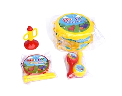 Set Musical Tambor - Pandereta - Trompeta - Maracas 9879 - comprar online