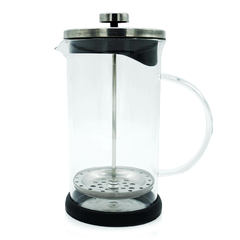 Cafetera con embolo, Prensa francesa, de vidrio y acero, 600 c.c. 11898