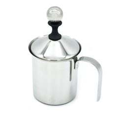 Espumador de Leche Manual, 400cc Acero inoxidable, 11854