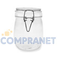 Frasco de Vidrio con tapa Clip, 750 c.c. 11874 - Compranet