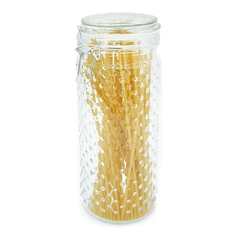 Frasco de Vidrio labrado con tapa Clip, 2 Litros, 11861