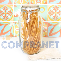 Frasco de Vidrio liso con tapa Clip, 2 litros, 11872 - comprar online