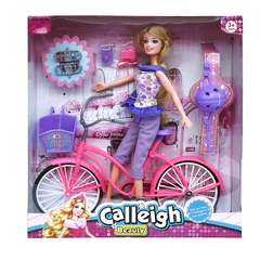 Muñeca con Bicicleta 10069