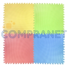 Piso de Goma Eva Gigante Kreker 60 x 60, multicolor, 11813 - Compranet