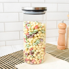 Frasco de Vidrio con tapa de Acero, 1.3 Litros, 11864 - tienda online