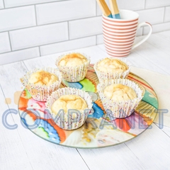 Plato Giratorio 25 cm estampado, Vidrio templado, diseños 12423 - comprar online