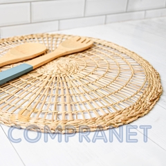 Individual Centro de mesa Circular 37cm Ratán, Deco, 12526 - Compranet