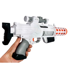 Pistola Espacial Grande con Luz y Sonido 10060