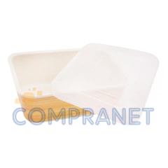 Set x 3 Tapers de Fibra de Bamboo c/tapa, cocina 12644 - comprar online