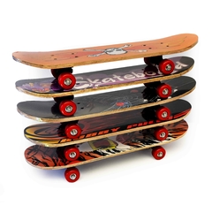 Patineta Skate 60 x 15 Mediano Doble Dibujo 10405 - tienda online