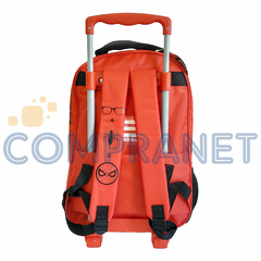 Mochila escolar 16 pulgadas, Con carro Spiderman 13018 en internet