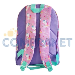 Mochila escolar De Espalda, 17 pulgadas, Diseño “Unicornio” 13025 en internet