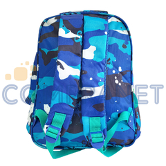 Mochila escolar Espalda 14´´, Frente 3D 12879