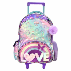 Mochila escolar 18 pulgadas, C/Carrito “LOVE”, original PhiPhi, 13667