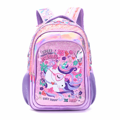 Mochila escolar Skora Unicornio 18´´, Espalda, Primaria 13676