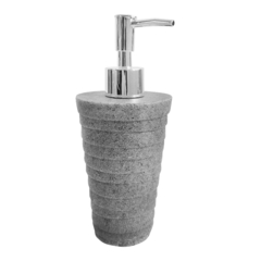 Set Baño 4 piezas Resina, jabonera + Dispenser + Vaso + Porta/Cepillos 13690