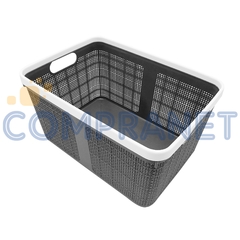 Canasto Plástico, Caja organizadora 30 x 21, Baño Cocina 13261 en internet