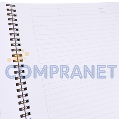 Cuaderno A4 Decorline, 80 hojas, anillo doble 13152