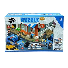 Puzzle Infantil de Bombero / Policia 10673 - Compranet