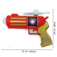 Pistola a Pila con Luz 10671 en internet