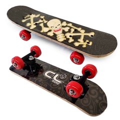 Patineta Skate Doble Cola Mini Doble Dibujo 10406 - Compranet