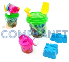 Balde Estampado con 6 Piezas 10878 - Compranet