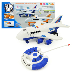 Avión “Aerobus” a Control remoto, con luz y sonido 8479