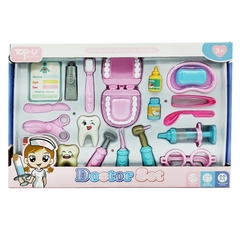 Mini dentista, Juego de Odontólogo, 20 piezas, con dientes accesorios, 10524.